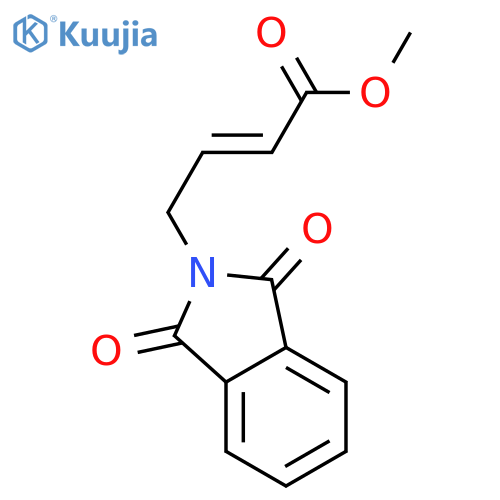 methyl (2E)-4-(1,3-dioxo-2,3-dihydro-1H-isoindol-2-yl)but-2-enoate structure