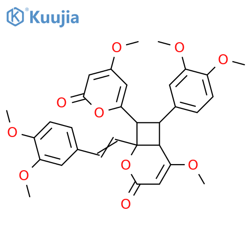 Achyrodimer D; 3',3'''-Dimethoxy, 4',4'''-di-Me ether structure