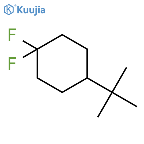 4-tert-butyl-1,1-difluorocyclohexane structure