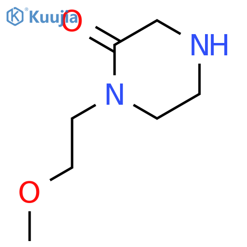 1-(2-methoxyethyl)piperazin-2-one structure