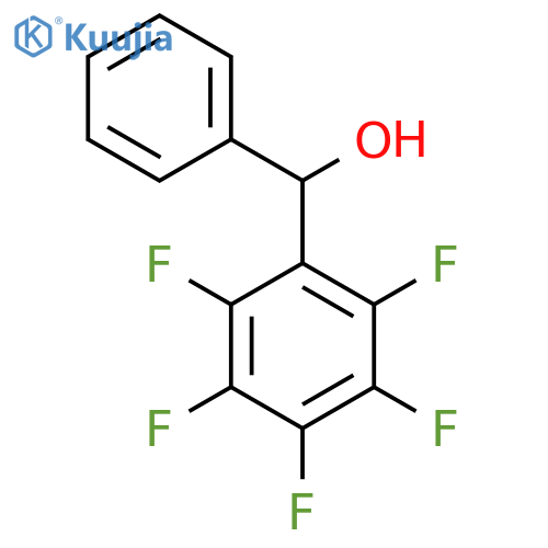 2,3,4,5,6-PENTAFLUOROBENZHYDROL structure