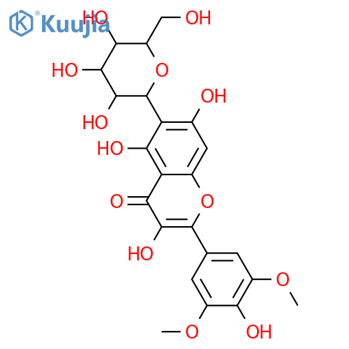 6-C-β-D-Glucopyranosyl-3,3',4',5,5',7-hexahydroxyflavone; 3',5'-Di-Me ether structure