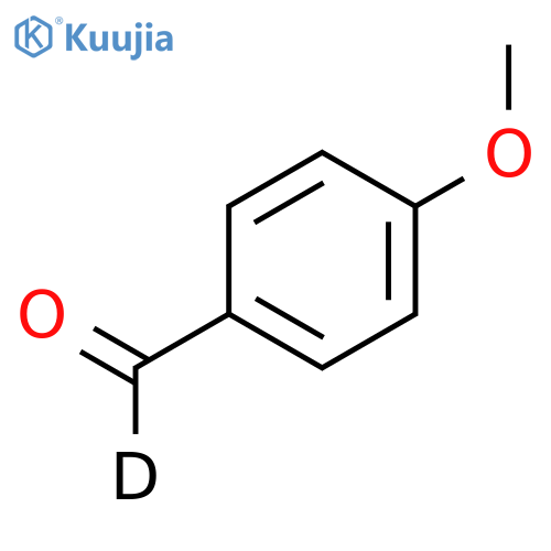 4-Methoxybenzaldehyde-α-d1 structure