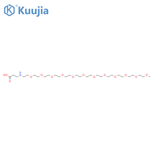 m-PEG12-NH-C2-acid structure