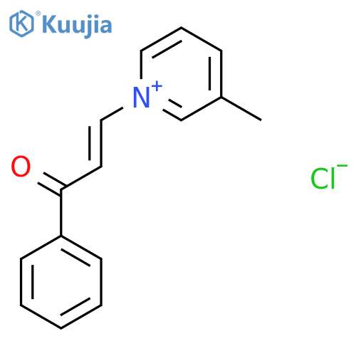 N-(1E)-3-Oxo-3-phenylprop-1-en-1-yl-3-picolinium Chloride structure