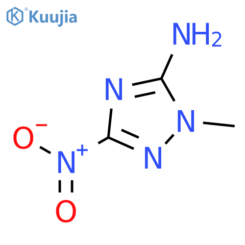 1H-1,2,4-Triazol-5-amine, 1-methyl-3-nitro- structure