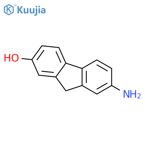 9H-Fluoren-2-ol,7-amino- structure