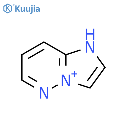 1H-Imidazo[1,2-b]pyridazin-4-ium structure