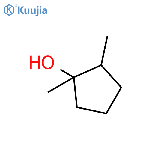 1,2-dimethylcyclopentan-1-ol, Mixture of diastereomers structure