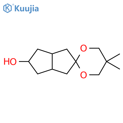 5,5-dimethyl-hexahydro-1'H-spiro1,3-dioxane-2,2'-pentalene-5'-ol structure