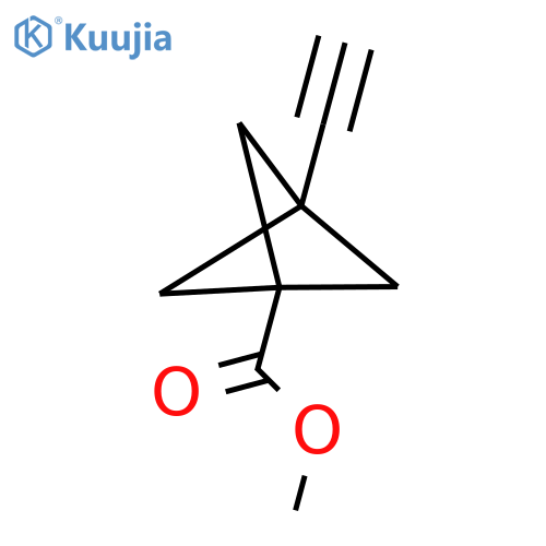 Methyl 3-ethynylbicyclo[1.1.1]pentane-1-carboxylate structure