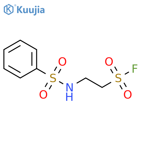 2-Benzenesulfonamidoethane-1-sulfonyl fluoride structure