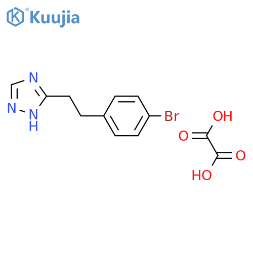 5-(4-BROMOPHENETHYL)-1H-1,2,4-TRIAZOLE OXALATE structure