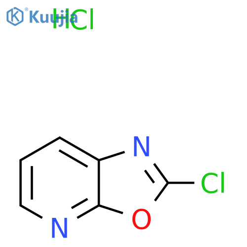 2-Chlorooxazolo[5,4-b]pyridine hydrochloride structure