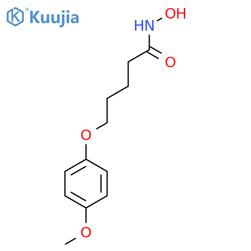 N-Hydroxy-5-(4-methoxyphenoxy)pentanamide structure