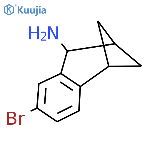 6-Bromo-1,2,3,4-tetrahydro-1,3-methanonaphthalen-4-amine structure