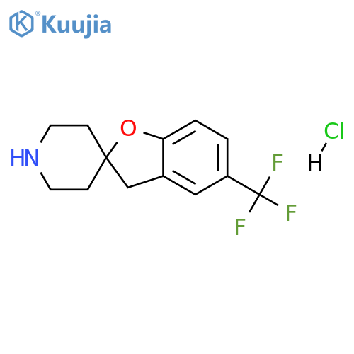 5-(TRIFLUOROMETHYL)-3H-SPIRO[BENZOFURAN-2,4-PIPERIDINE] HCL structure