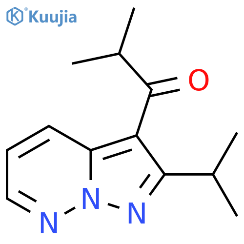 1-(2-Isopropylpyrazolo[1,5-b]pyridazin-3-yl)-2-methylpropan-1-one structure