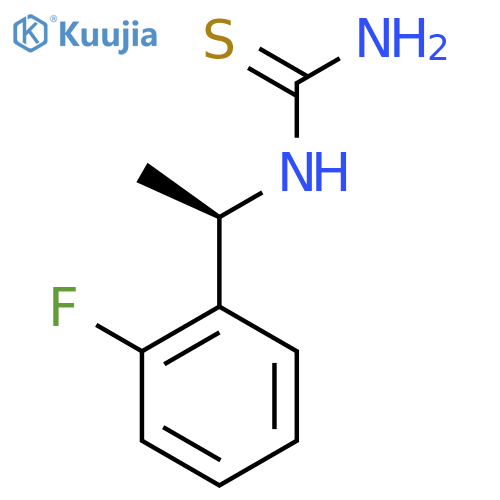 (R)-1-(1-(2-Fluorophenyl)ethyl)thiourea structure