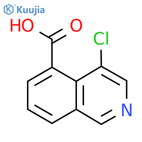 4-Chloroisoquinoline-5-carboxylic acid structure