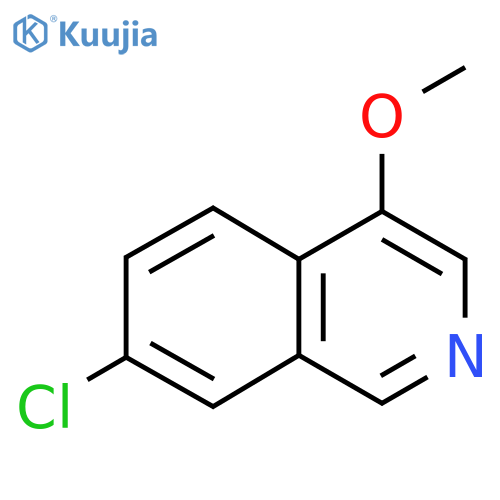 7-Chloro-4-methoxyisoquinoline structure