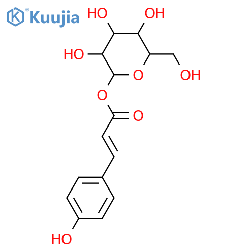 1-O-p-Coumaroylglucose; α-D-Pyranose-form structure