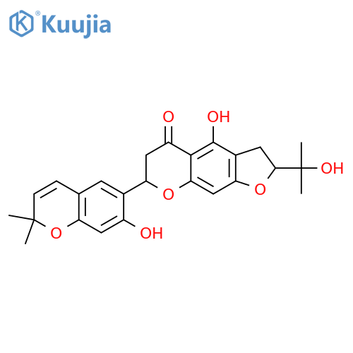 Cudraflavanone H; (2S,2''ξ)-form structure