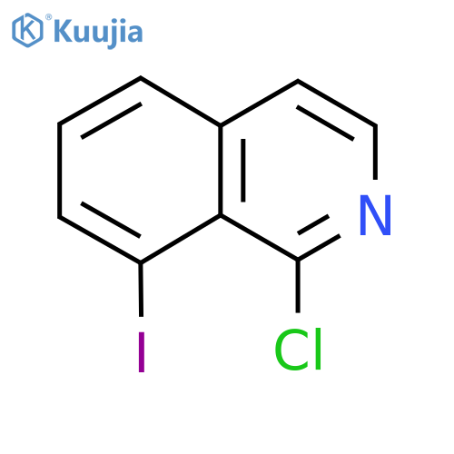 1-Chloro-8-iodo-isoquinoline structure