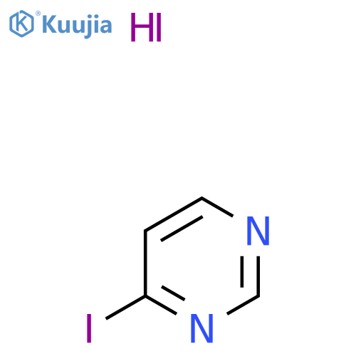 4-Iodopyrimidine;hydroiodide structure
