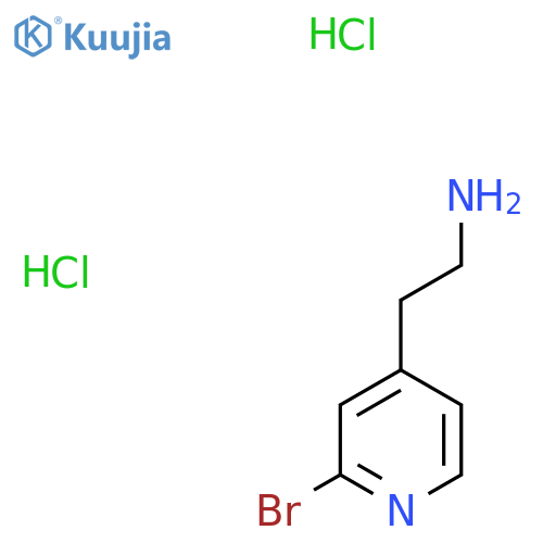 2-(2-Bromo-pyridin-4-yl)-ethylamine dihydrochloride structure
