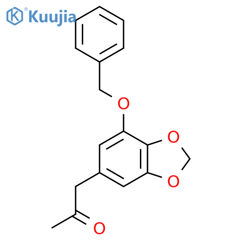 1-(7-Benzyloxy-Benzo1,3dioxol-5-Yl)-Propan-2-One structure