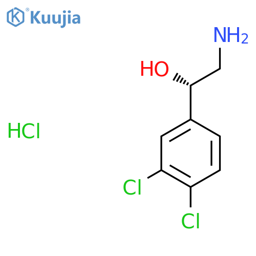 (S)-2-Amino-1-(3,4-dichloro-phenyl)-ethanol hydrochloride structure