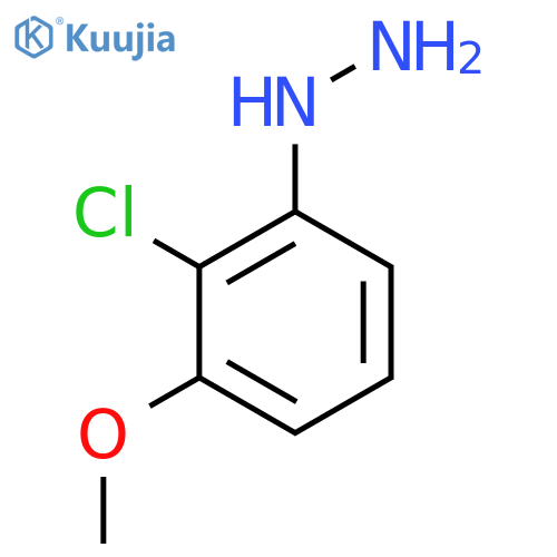 2-Chloro-3-methoxyphenylhydrazine structure