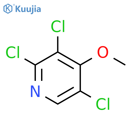 2,3,5-Trichloro-4-methoxypyridine structure
