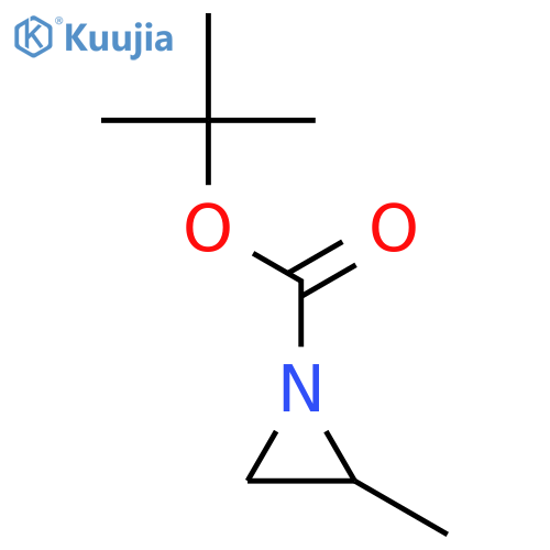 1-Aziridinecarboxylicacid, 2-methyl-, 1,1-dimethylethyl ester, (2S)- structure