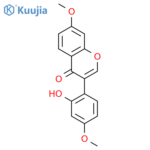 2'-hydroxy-7,4'-dimethoxyisoflavone structure