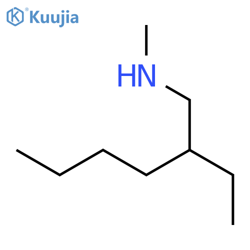 (2-ethylhexyl)(methyl)amine structure
