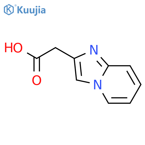2-{imidazo[1,2-a]pyridin-2-yl}acetic acid structure
