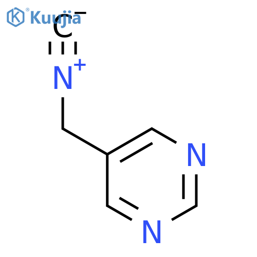 5-(Isocyanomethyl)pyrimidine structure
