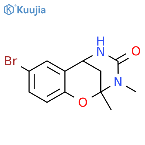 4-bromo-9,10-dimethyl-8-oxa-10,12-diazatricyclo7.3.1.0,2,7trideca-2,4,6-trien-11-one structure