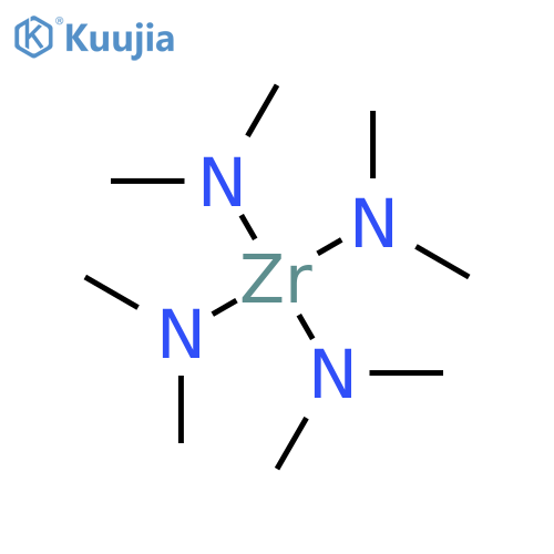 Tetrakis(dimethylamino)zirconium structure