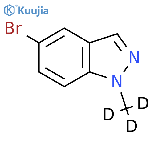 5-Bromo-1-(trideuteriomethyl)indaZole structure