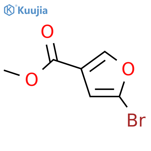 Methyl 5-bromofuran-3-carboxylate structure