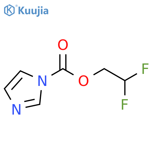 2,2-Difluoroethyl 1H-imidazole-1-carboxylate structure