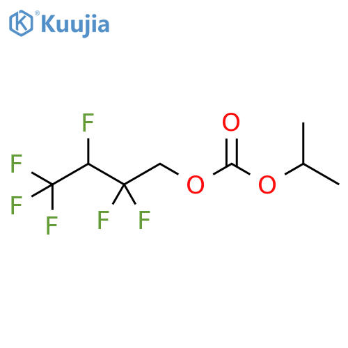 2,2,3,4,4,4-Hexafluorobutyl isopropyl carbonate structure