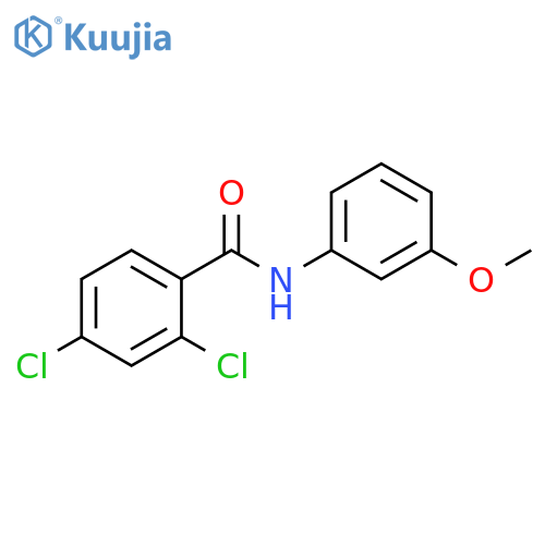 2,4-dichloro-N-(3-methoxyphenyl)benzamide structure