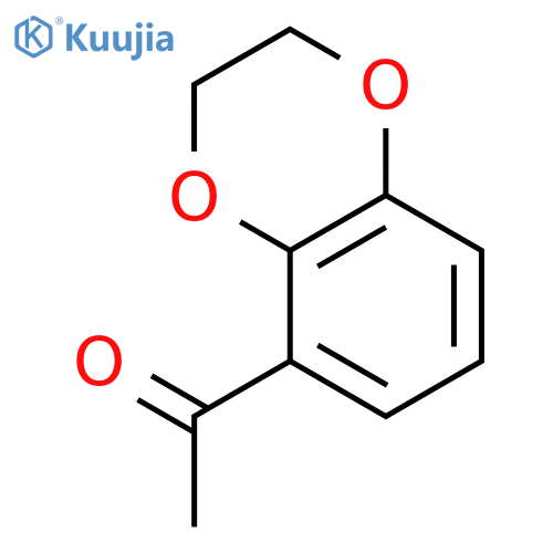 1-(2,3-dihydro-1,4-benzodioxin-5-yl)ethan-1-one structure