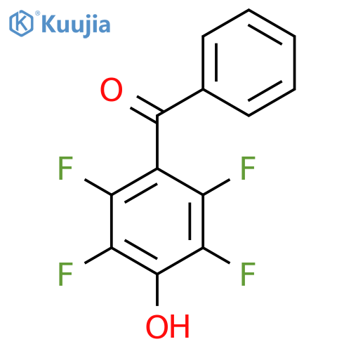4-benzoyl-2,3,5,6-tetrafluorophenol structure