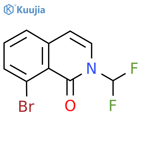 8-Bromo-2-(difluoromethyl)isoquinolin-1(2H)-one structure