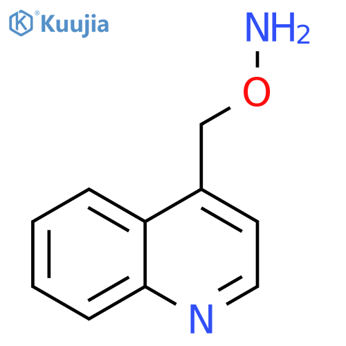 O-(quinolin-4-yl)methylhydroxylamine structure